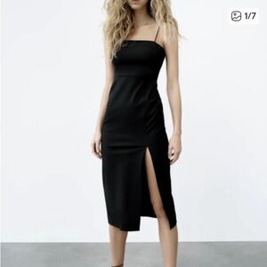 Zara Black Cocktail Dress
